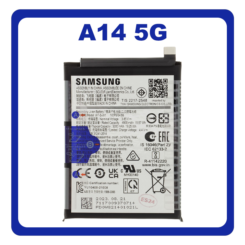 OriginalSamsungGalaxyA145G(SM-A146B,SM-A146B/DS)SCUD-WT-S-W1BatteryLi-lon5000mAhGH81-23314A
